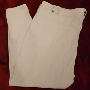 Women's Mid-Rise Super Stretch Skinny Jeans, Size 24